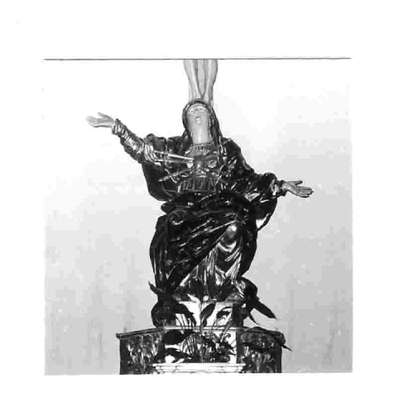 Madonna Addolorata (statua, elemento d'insieme) - bottega Italia centrale (seconda metà sec. XVII)