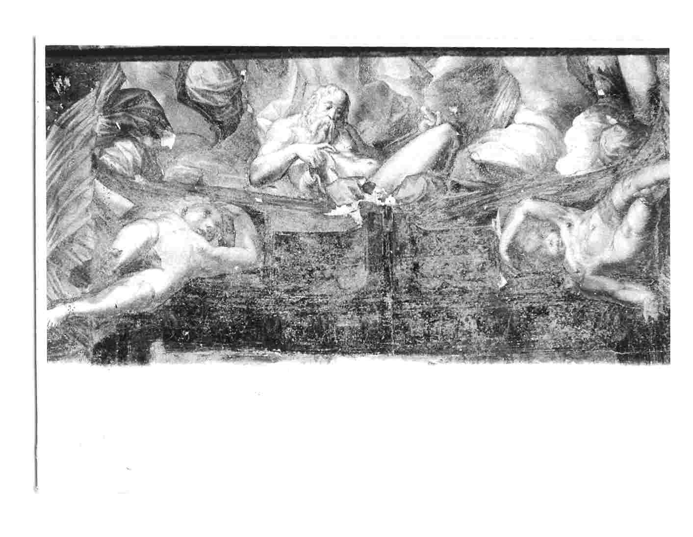 putti (dipinto, serie) di Gherardi Cristoforo detto Doceno (attribuito) (metà sec. XVI)