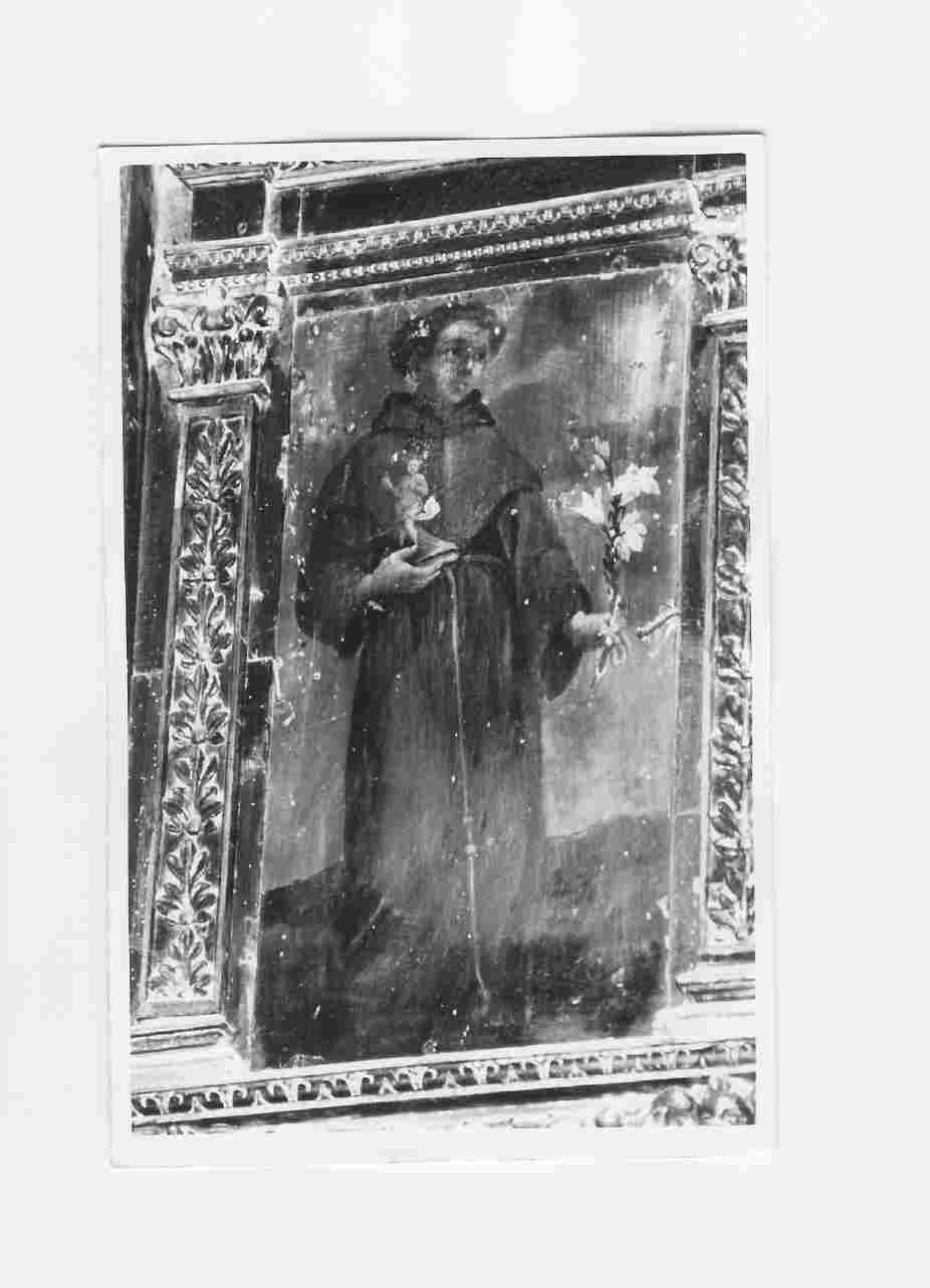Sant'Antonio da Padova (dipinto, elemento d'insieme) - ambito umbro (inizio sec. XVIII)