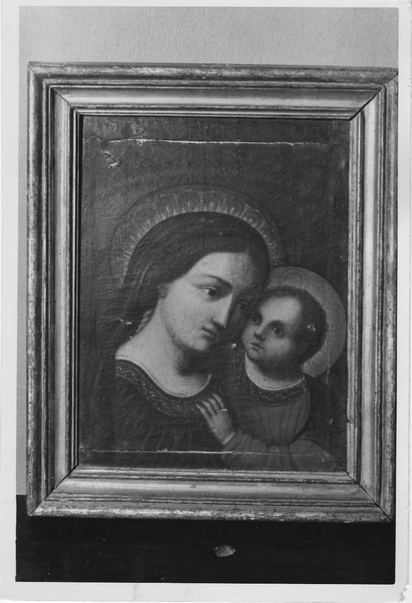 Madonna con Bambino (dipinto, opera isolata) - ambito Italia centrale (secc. XVII/ XVIII)