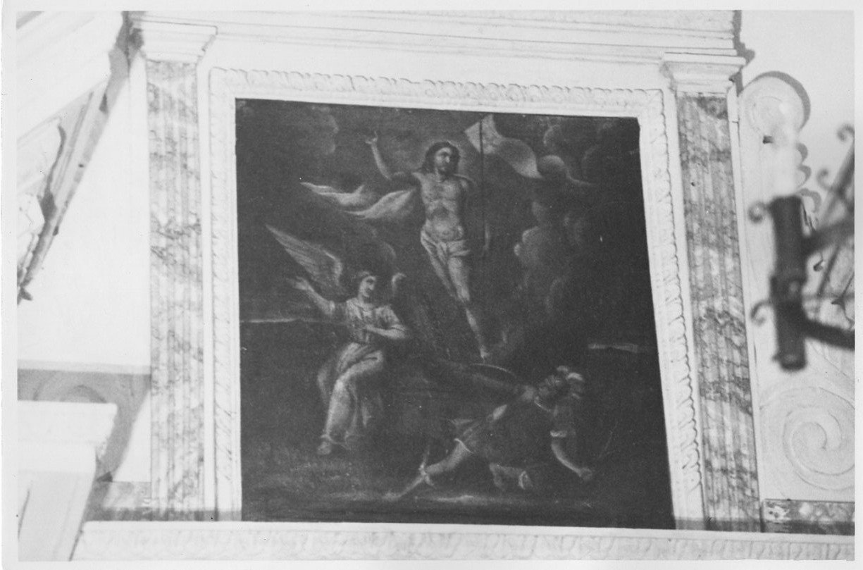 resurrezione di Cristo (dipinto, elemento d'insieme) - ambito Italia centrale (sec. XVII)