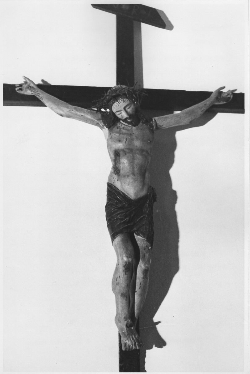 Cristo crocifisso (croce d'altare, opera isolata) - bottega Italia centrale (sec. XVII)