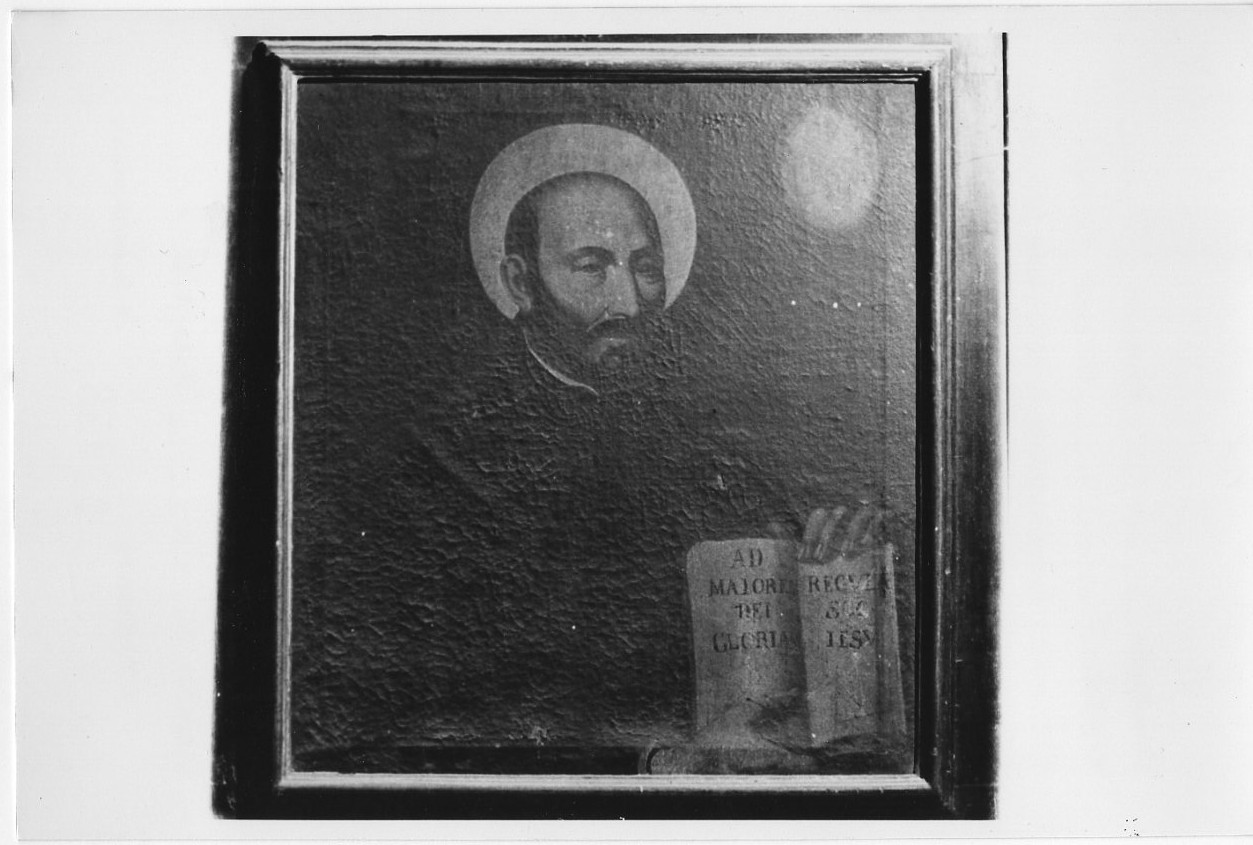 Sant'Ignazio di Loyola (dipinto, opera isolata) - ambito Italia centrale (sec. XVIII)