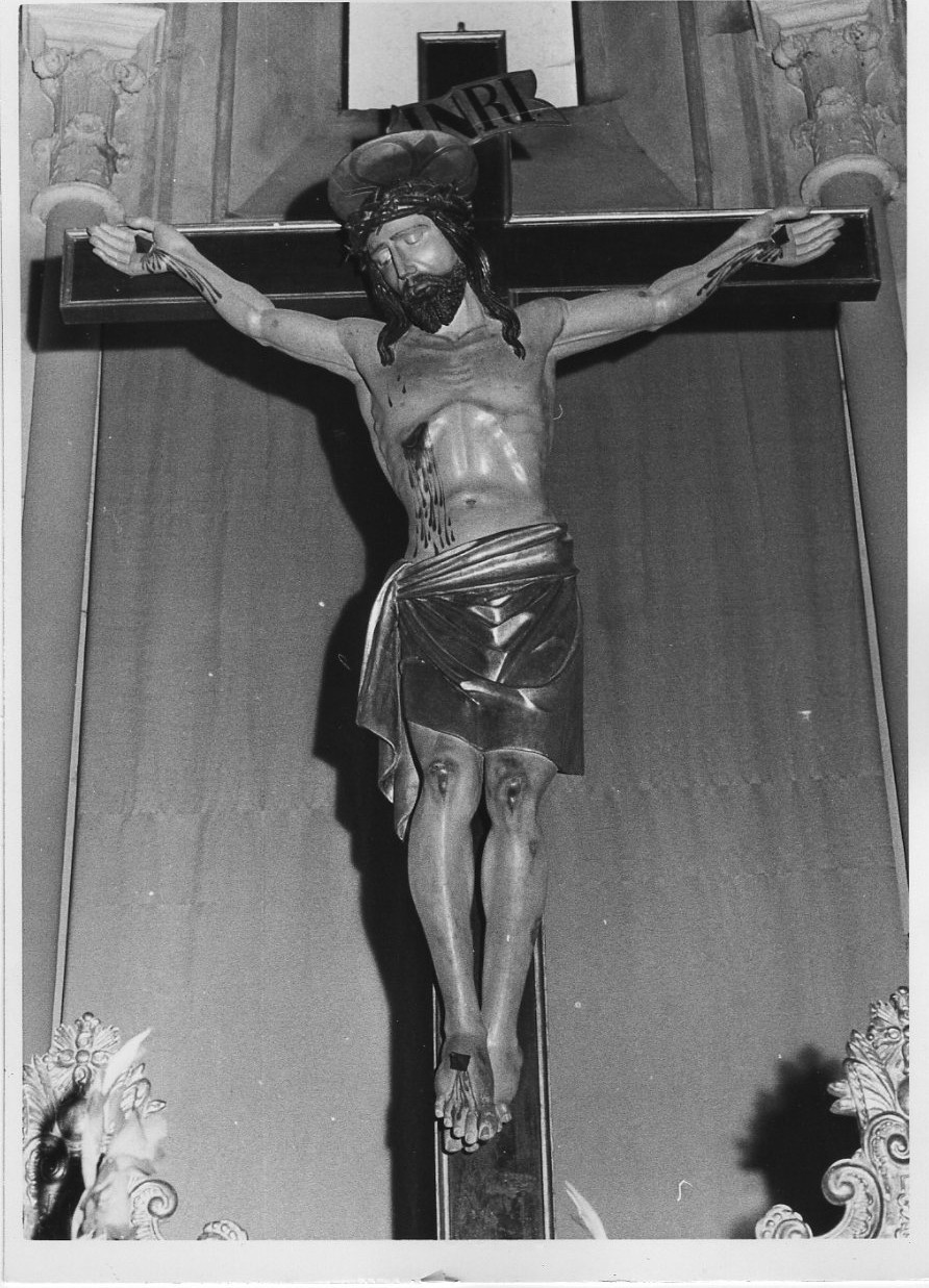 Cristo crocifisso (croce d'altare, opera isolata) - bottega italiana (sec. XVII)