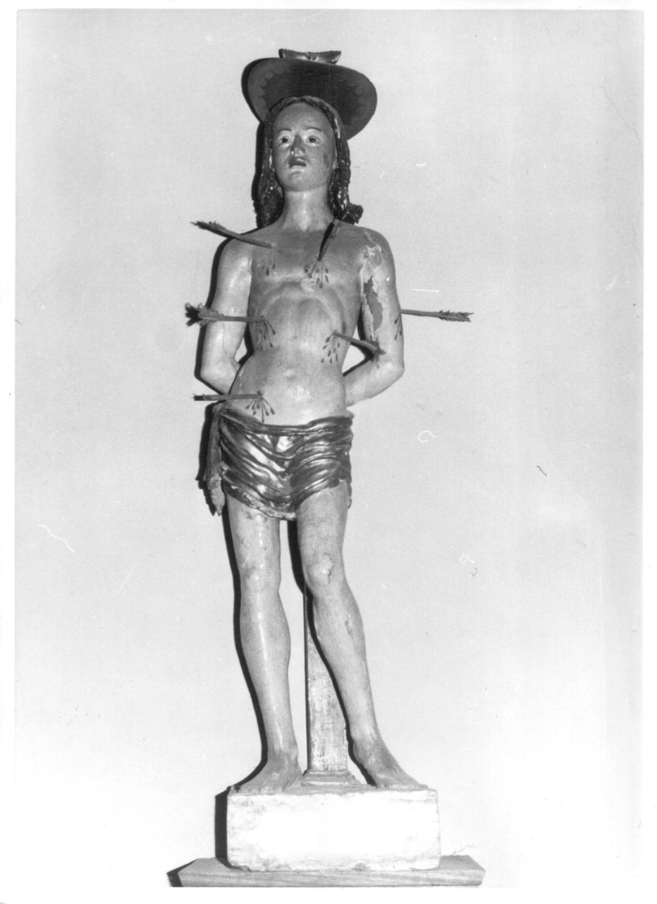 San Sebastiano (statua, opera isolata) - bottega Italia centrale (prima metà sec. XVI)