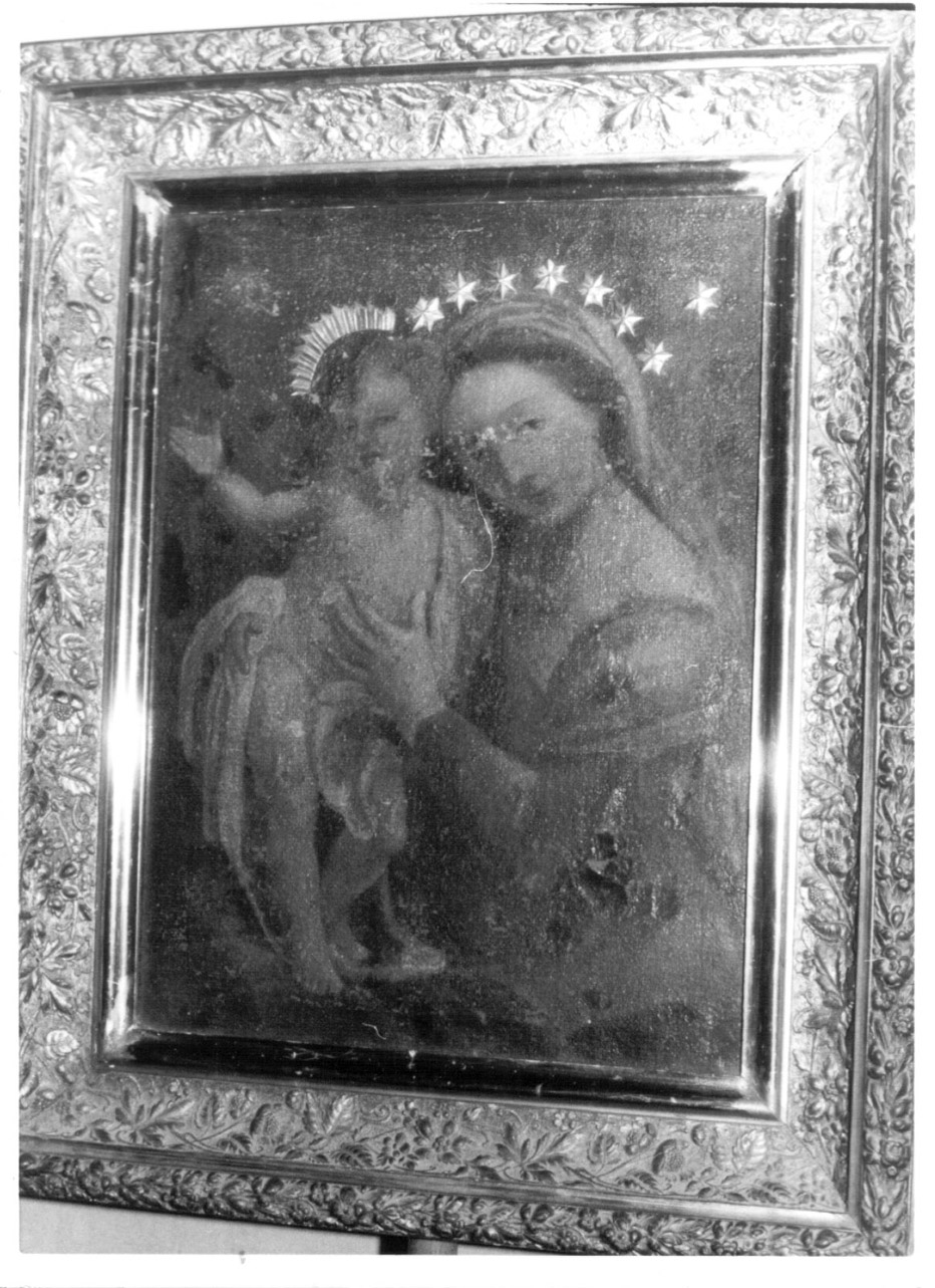 Mater Misericordiae, Madonna con Bambino (dipinto, opera isolata) - ambito Italia centrale (sec. XVIII)