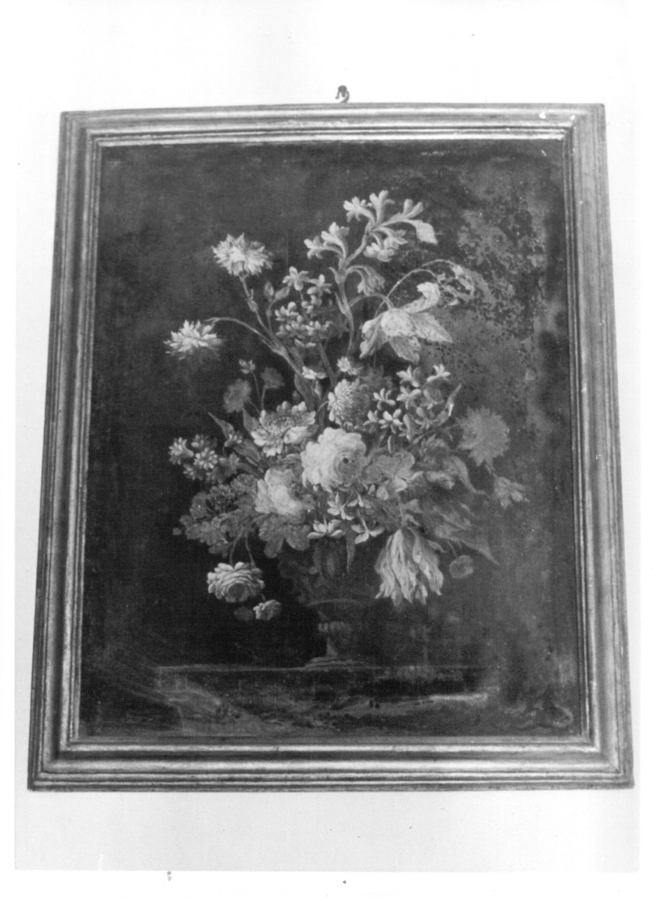 vaso con fiori (dipinto, pendant) - ambito napoletano (prima metà sec. XVIII)