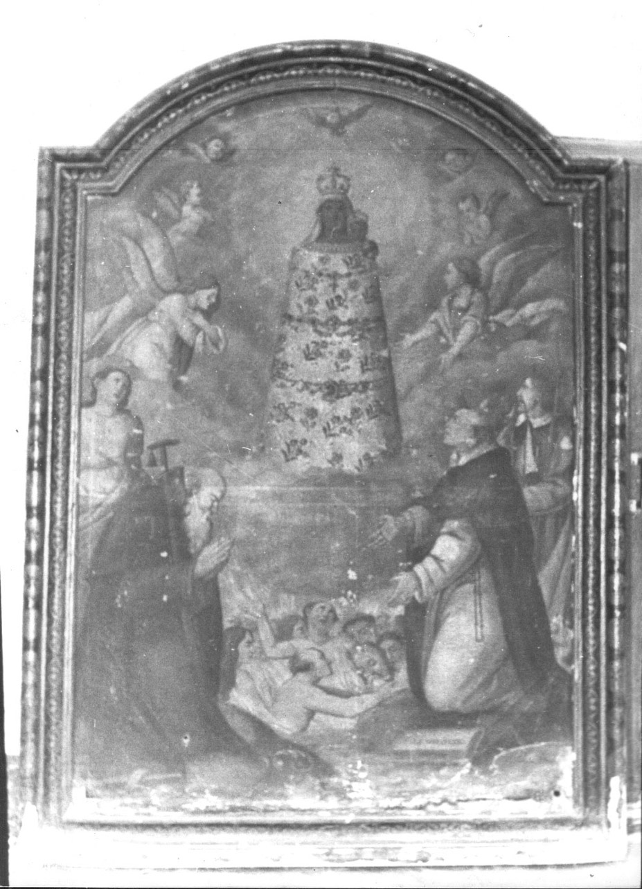 Madonna di Loreto e Santi (dipinto, opera isolata) - ambito Italia centrale (sec. XVII)