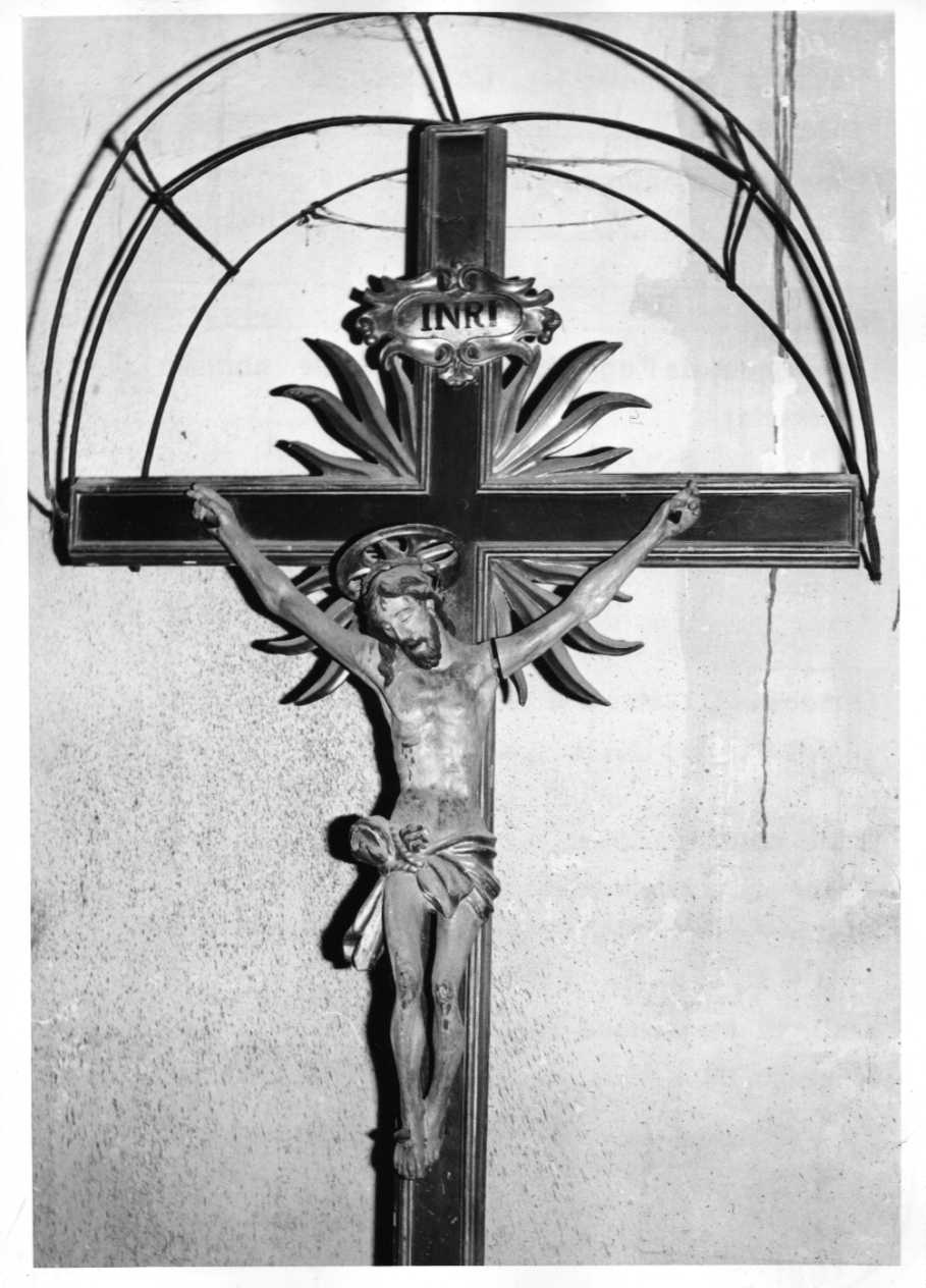 croce processionale, opera isolata - bottega Italia centrale (sec. XIX)