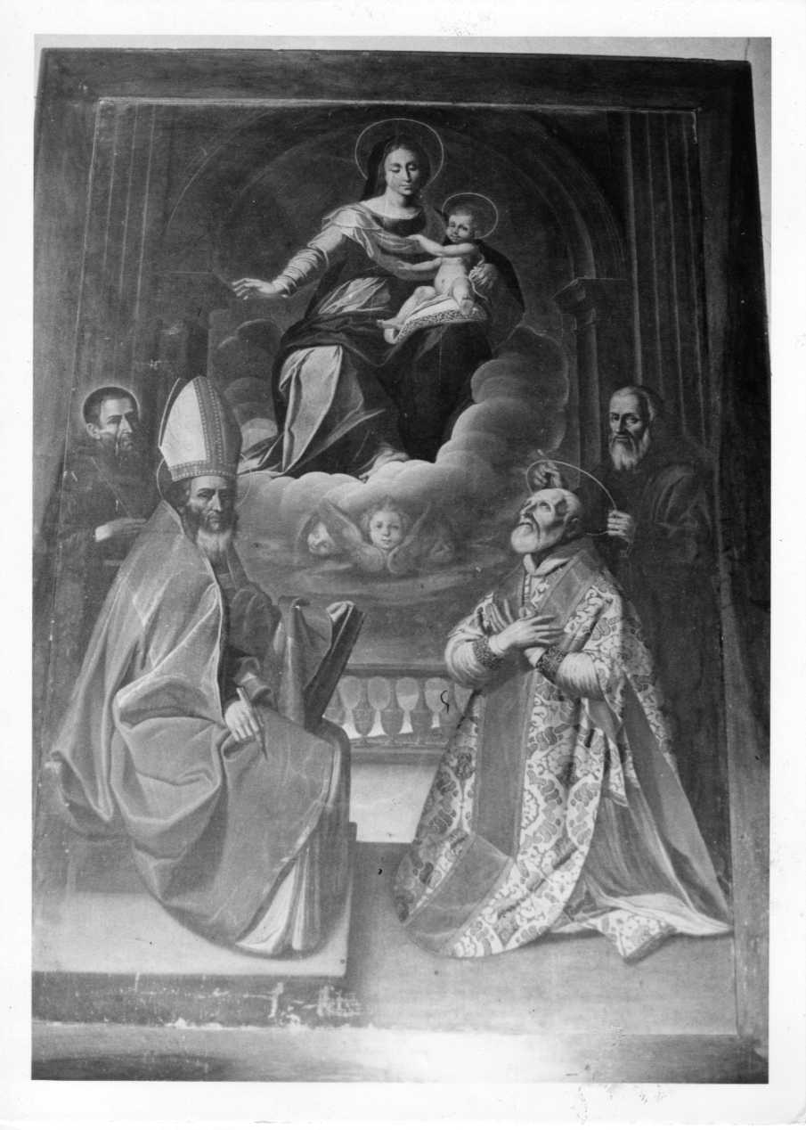 Madonna con Bambino e Santi (dipinto, opera isolata) - ambito Italia centrale (sec. XVIII)
