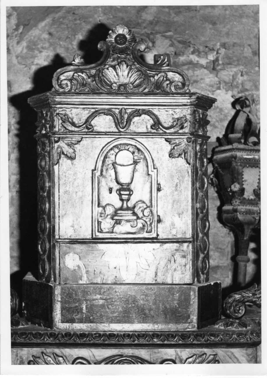 tabernacolo, opera isolata - bottega Italia centrale (sec. XVII)