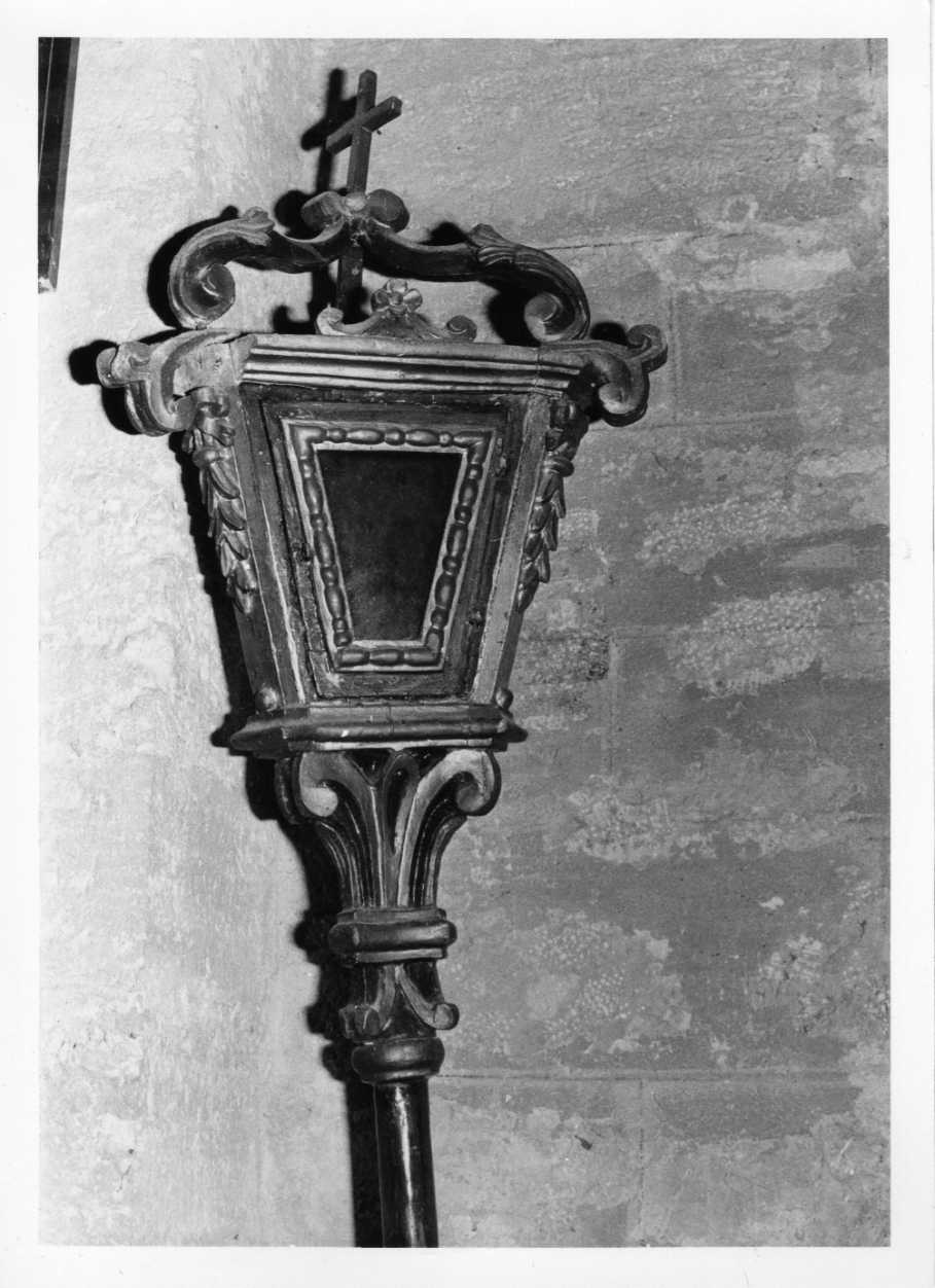 lanterna processionale, coppia - bottega Italia centrale (sec. XVII)