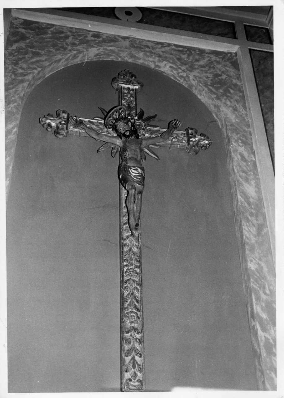 Cristo crocifisso (scultura, elemento d'insieme) - bottega Italia centrale (sec. XVIII)