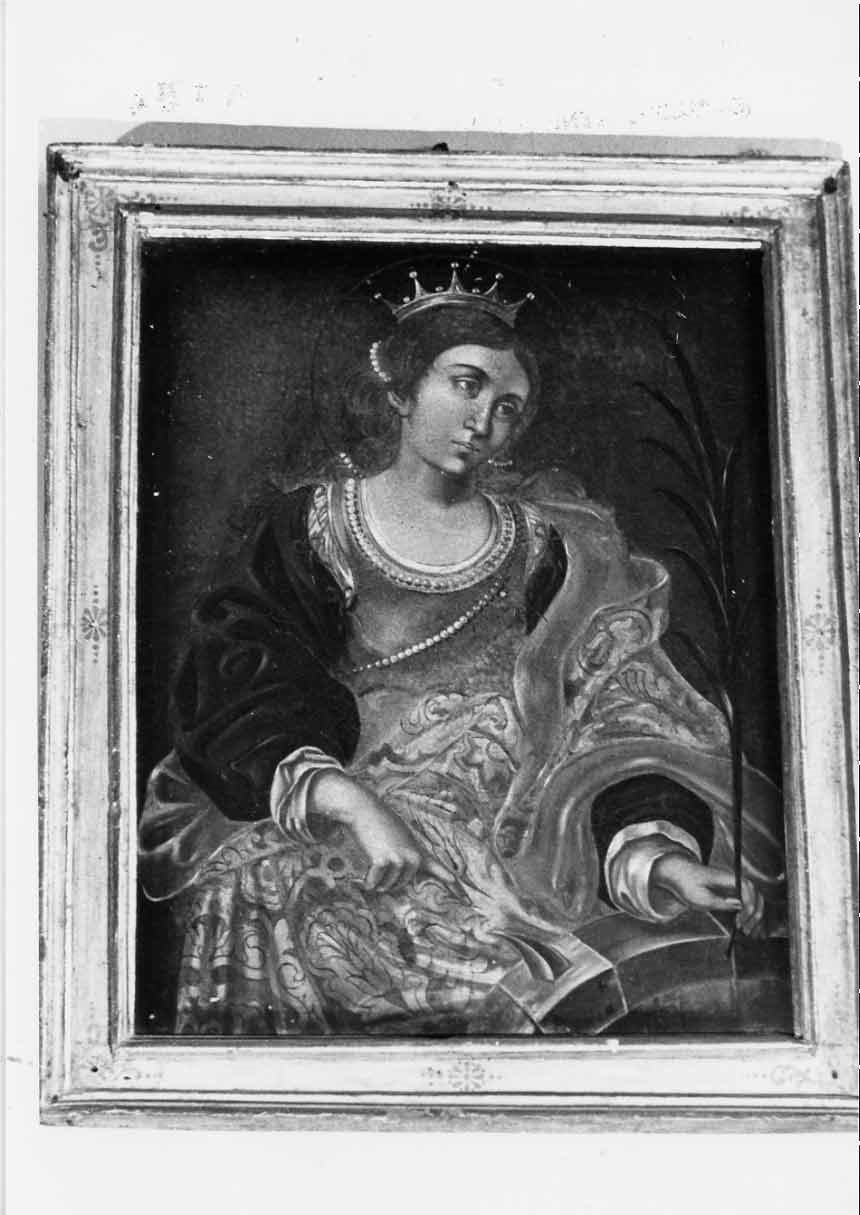 Santa Caterina d'Alessandria (dipinto, opera isolata) - ambito umbro (sec. XVII)