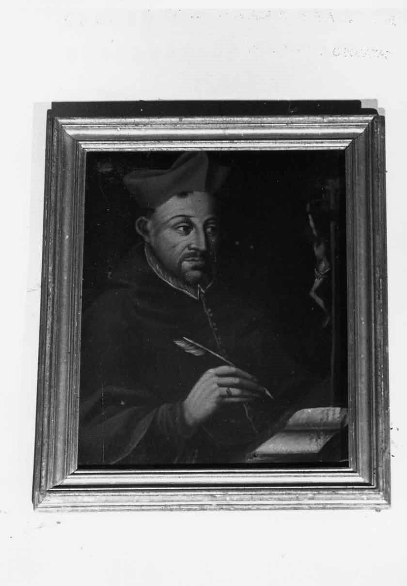 San Carlo Borromeo (dipinto, opera isolata) - ambito umbro (seconda metà sec. XVII)
