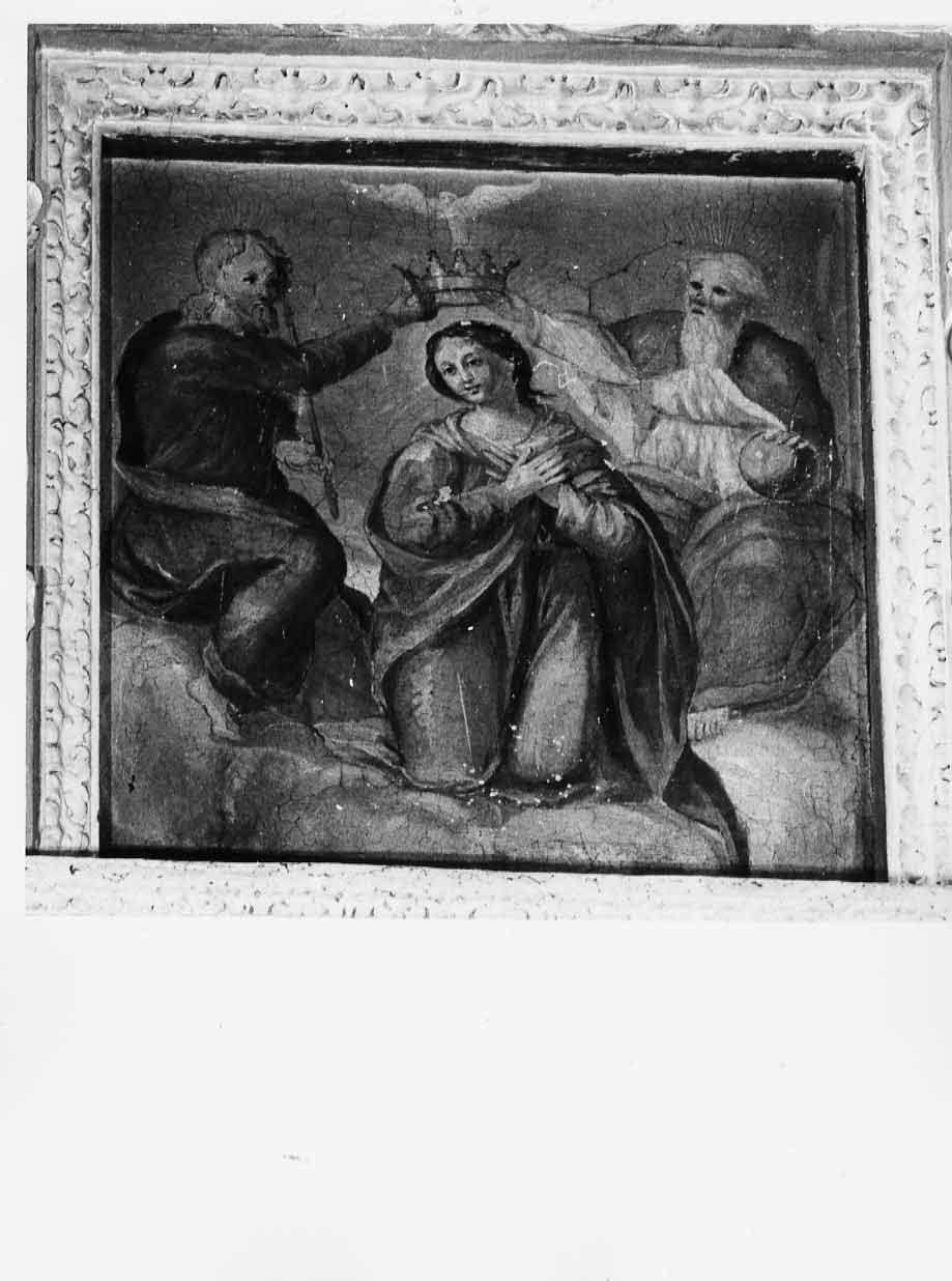 incoronazione di Maria Vergine (dipinto, opera isolata) - ambito umbro (sec. XVII)