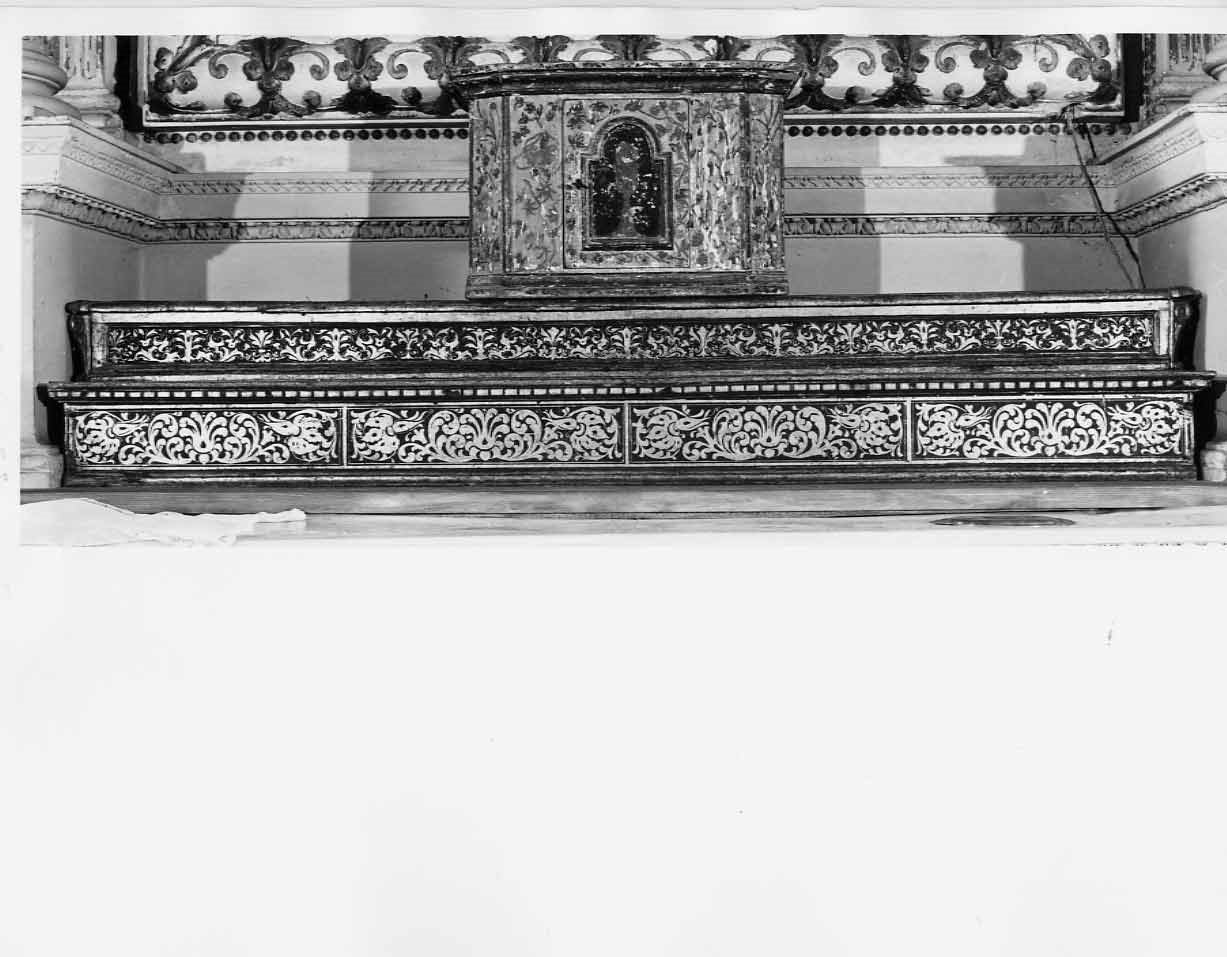 tabernacolo, opera isolata - bottega umbra (metà sec. XVII)
