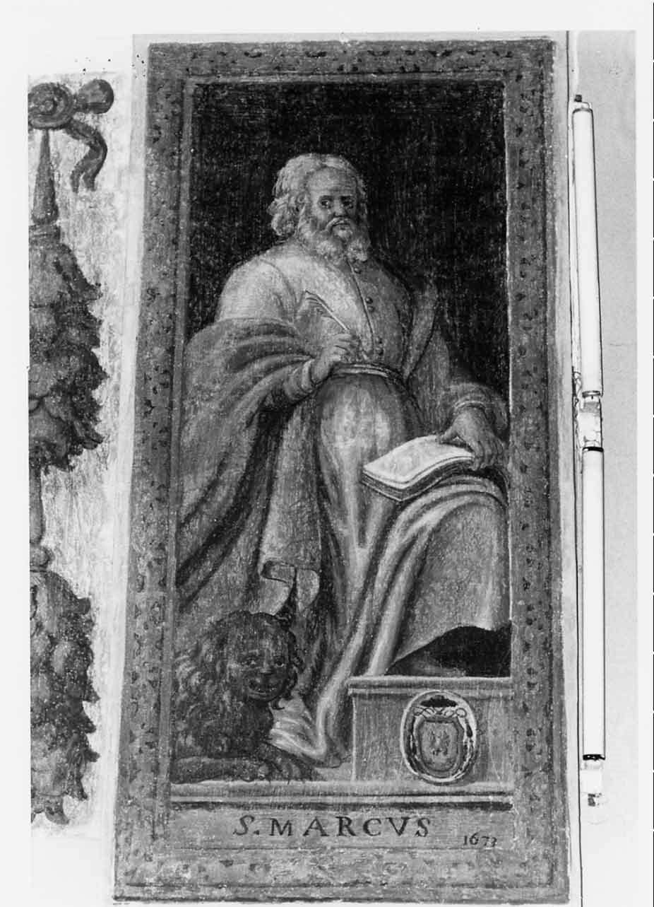 San Marco Evangelista (dipinto, insieme) - ambito umbro (sec. XVII)