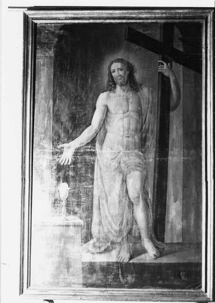Cristo risorto (dipinto, opera isolata) - ambito umbro (sec. XVII)