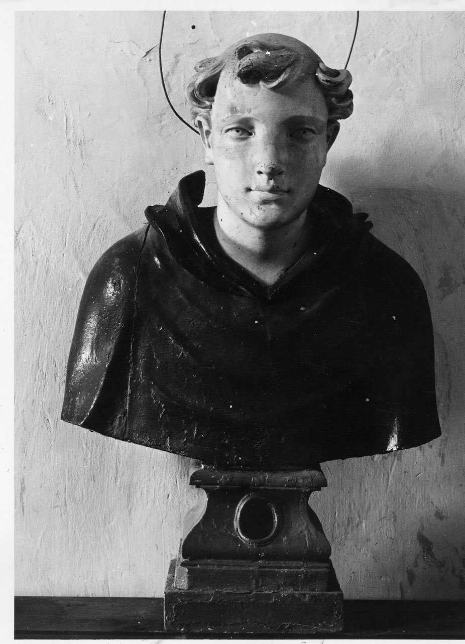 reliquiario - a busto, opera isolata - bottega Italia centrale (sec. XVIII)