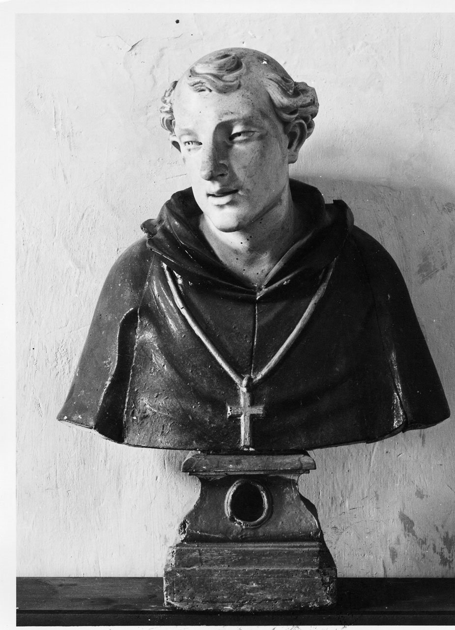 reliquiario - a busto, opera isolata - bottega Italia centrale (sec. XVIII)
