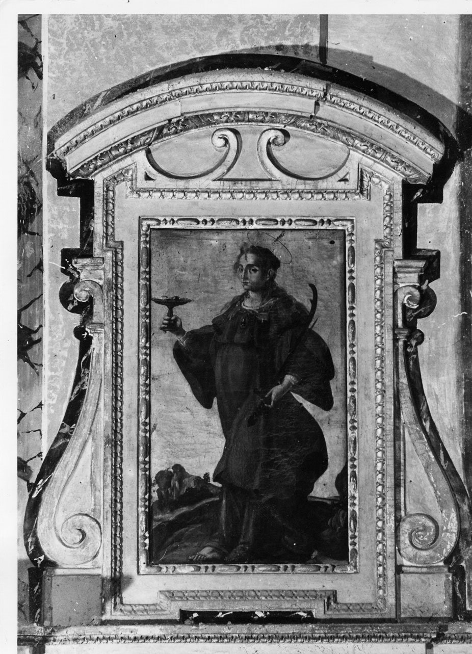 Santa Lucia (dipinto, opera isolata) - ambito Italia centrale (inizio sec. XVII)
