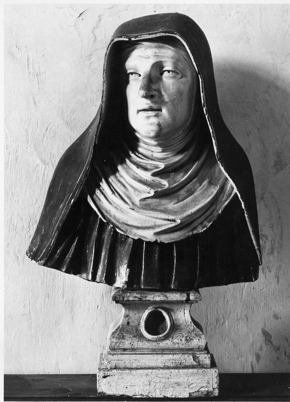 Santa Rita da Cascia (reliquiario - a busto, opera isolata) - bottega Italia centrale (sec. XVIII)