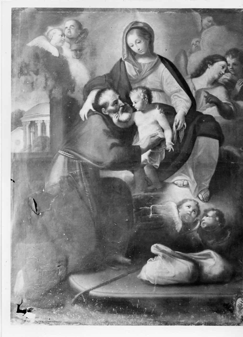 Madonna con Bambino e Sant'Antonio (dipinto, opera isolata) - ambito Italia centrale (sec. XVIII)
