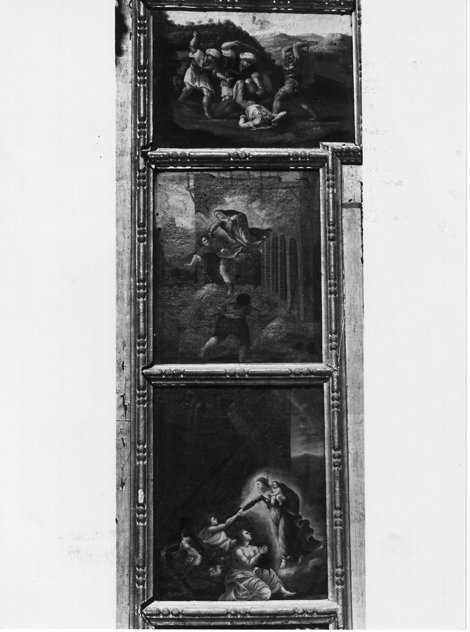 miracolo della Madonna (dipinto, elemento d'insieme) - ambito Italia centrale (metà sec. XVII)