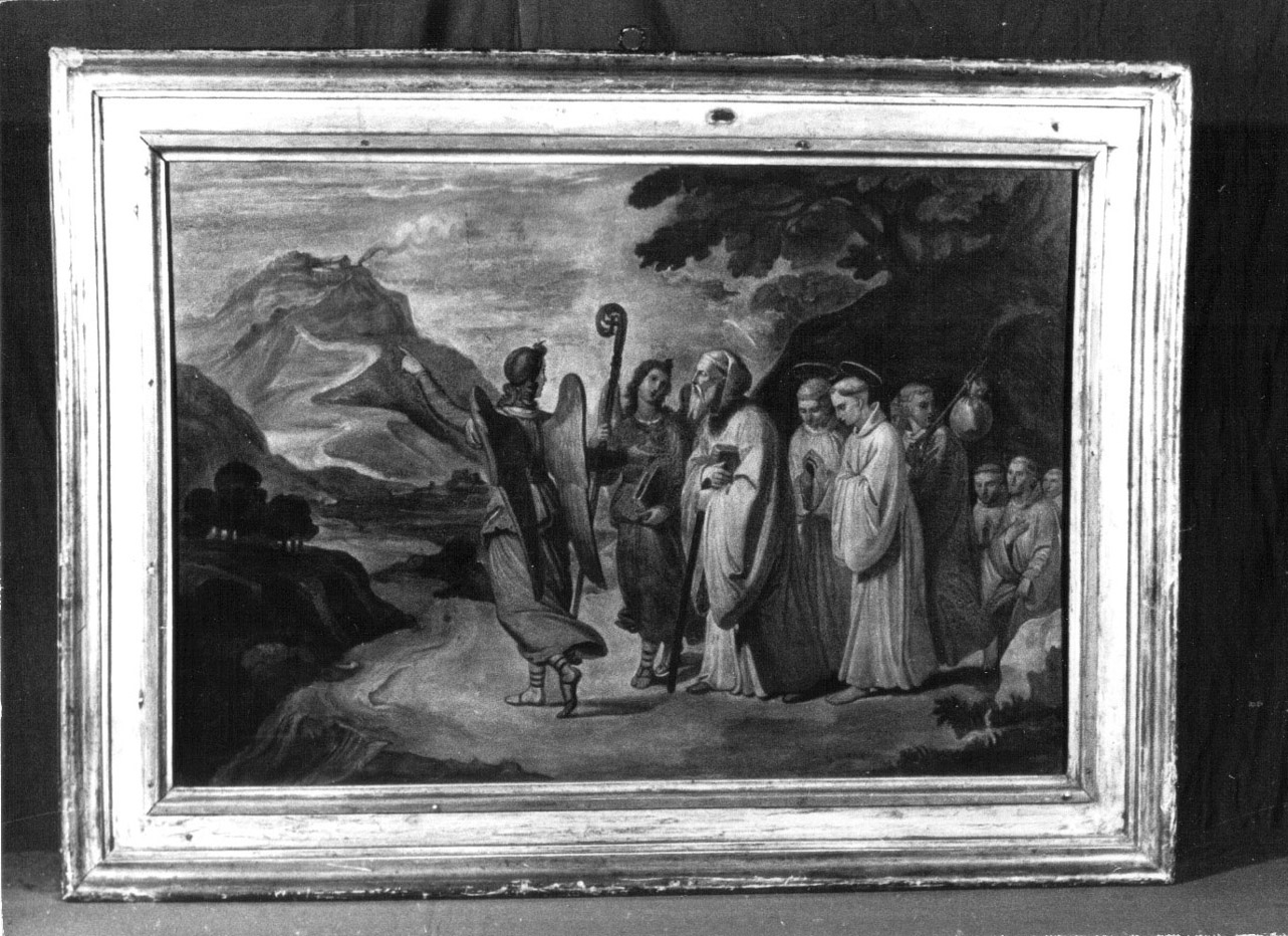 storie della vita di San Benedetto (dipinto, elemento d'insieme) - ambito Italia centrale (sec. XVIII)