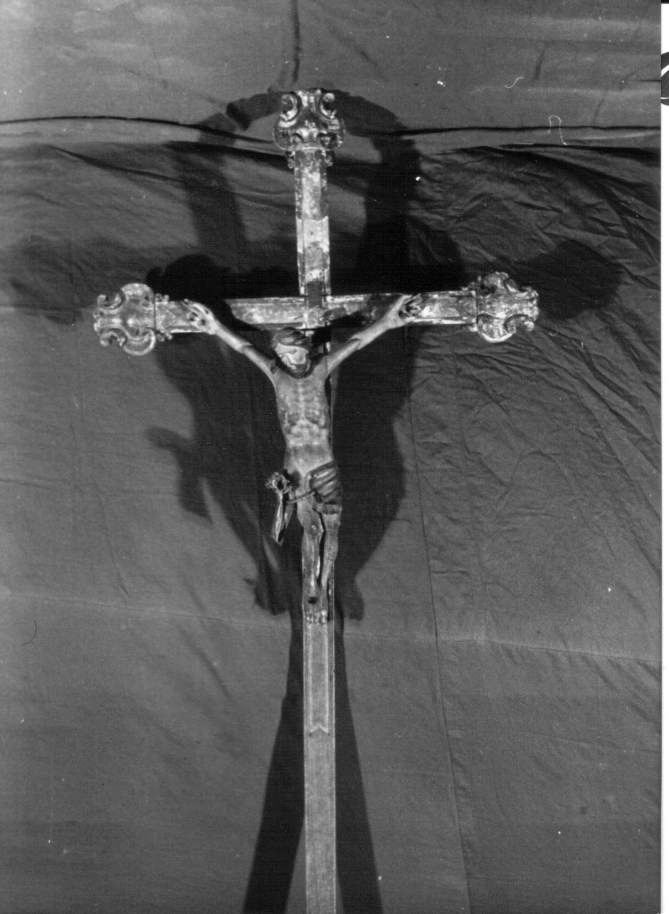Cristo crocifisso dolente (crocifisso, opera isolata) - bottega Italia centrale (sec. XVIII)