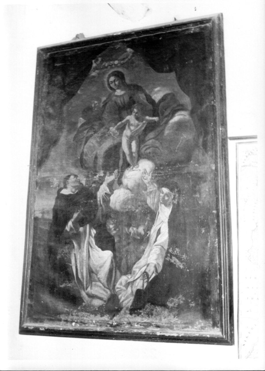 Madonna del Rosario (dipinto, opera isolata) - ambito Italia centrale (prima metà sec. XVIII)
