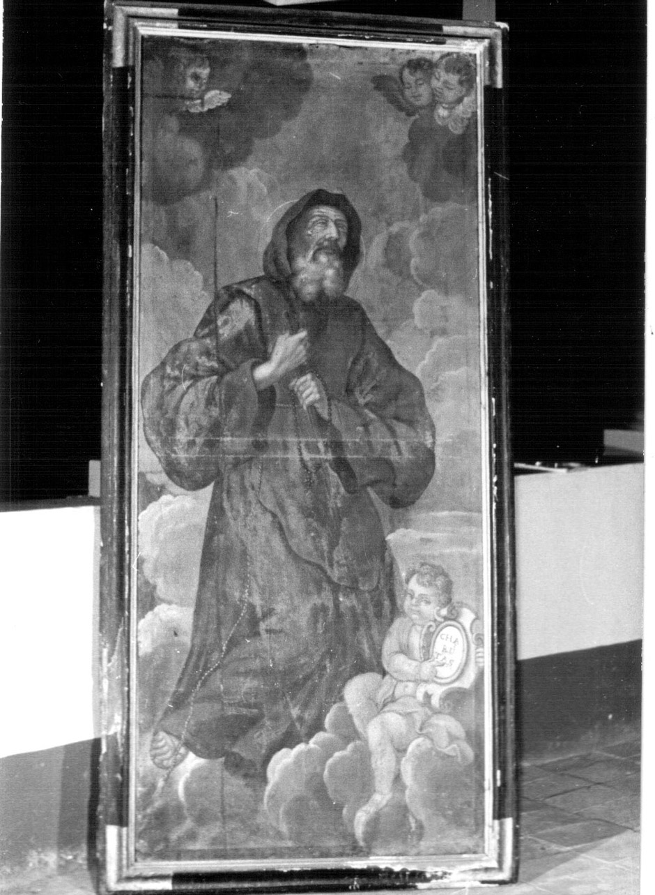 gloria di San Francesco di Paola (dipinto, opera isolata) - ambito Italia centrale (prima metà sec. XVIII)