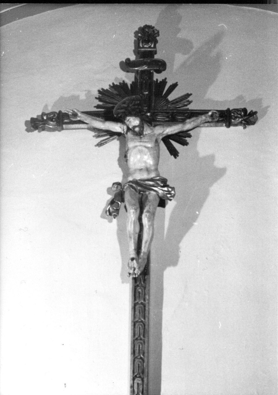 Cristo crocifisso dolente (crocifisso, opera isolata) - ambito Italia centrale (sec. XVIII)