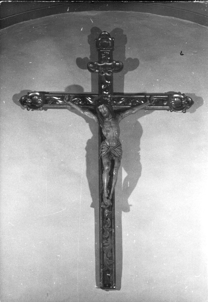 Cristo crocifisso dolente (crocifisso, opera isolata) - ambito Italia centrale (sec. XVI)