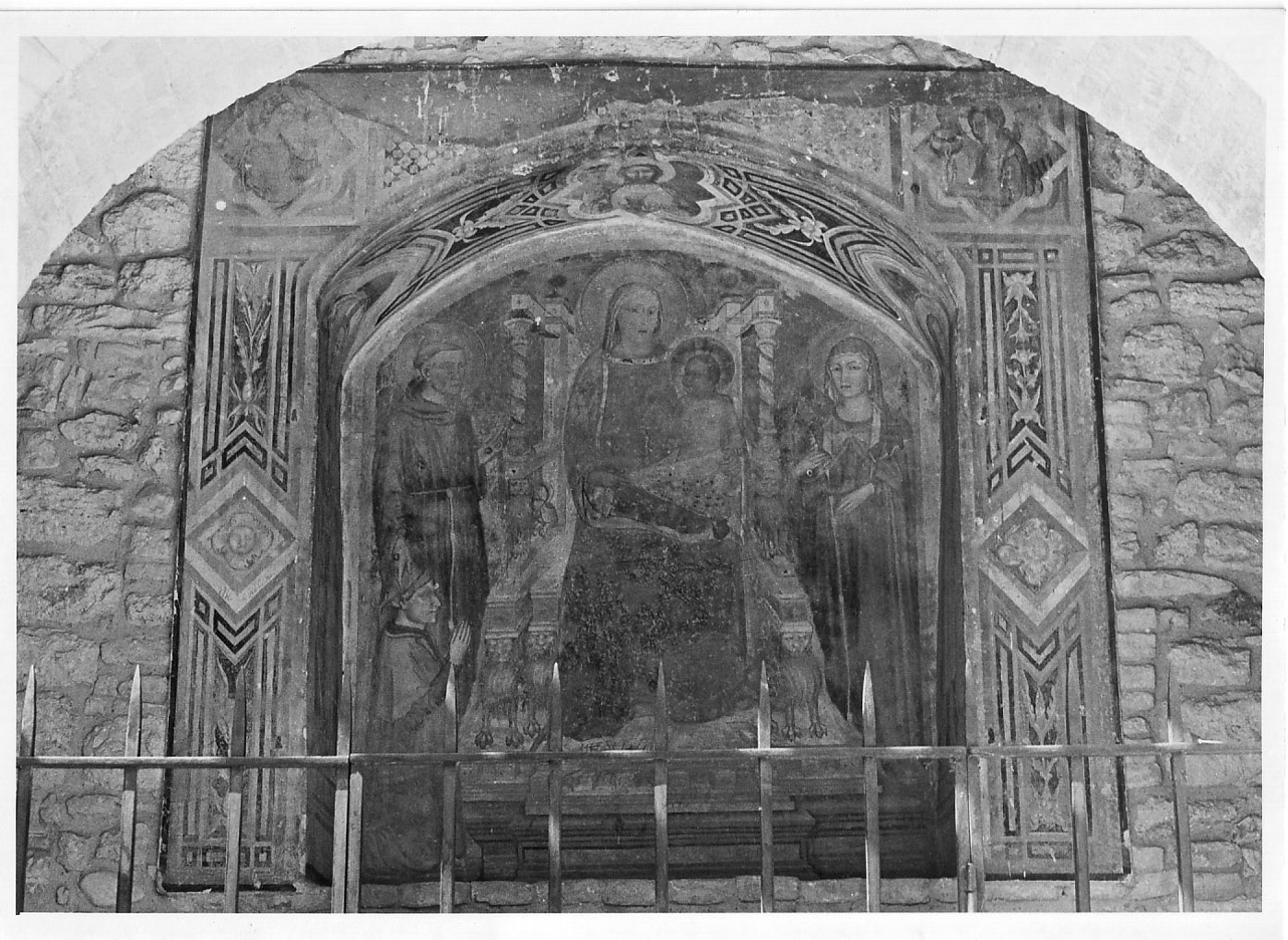Madonna in trono e Santi (dipinto, opera isolata) - ambito umbro (sec. XV)
