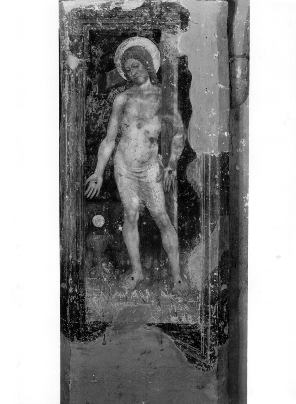 Cristo portacroce (dipinto, ciclo) di Vincioli Jacopo (attribuito) (fine sec. XV)