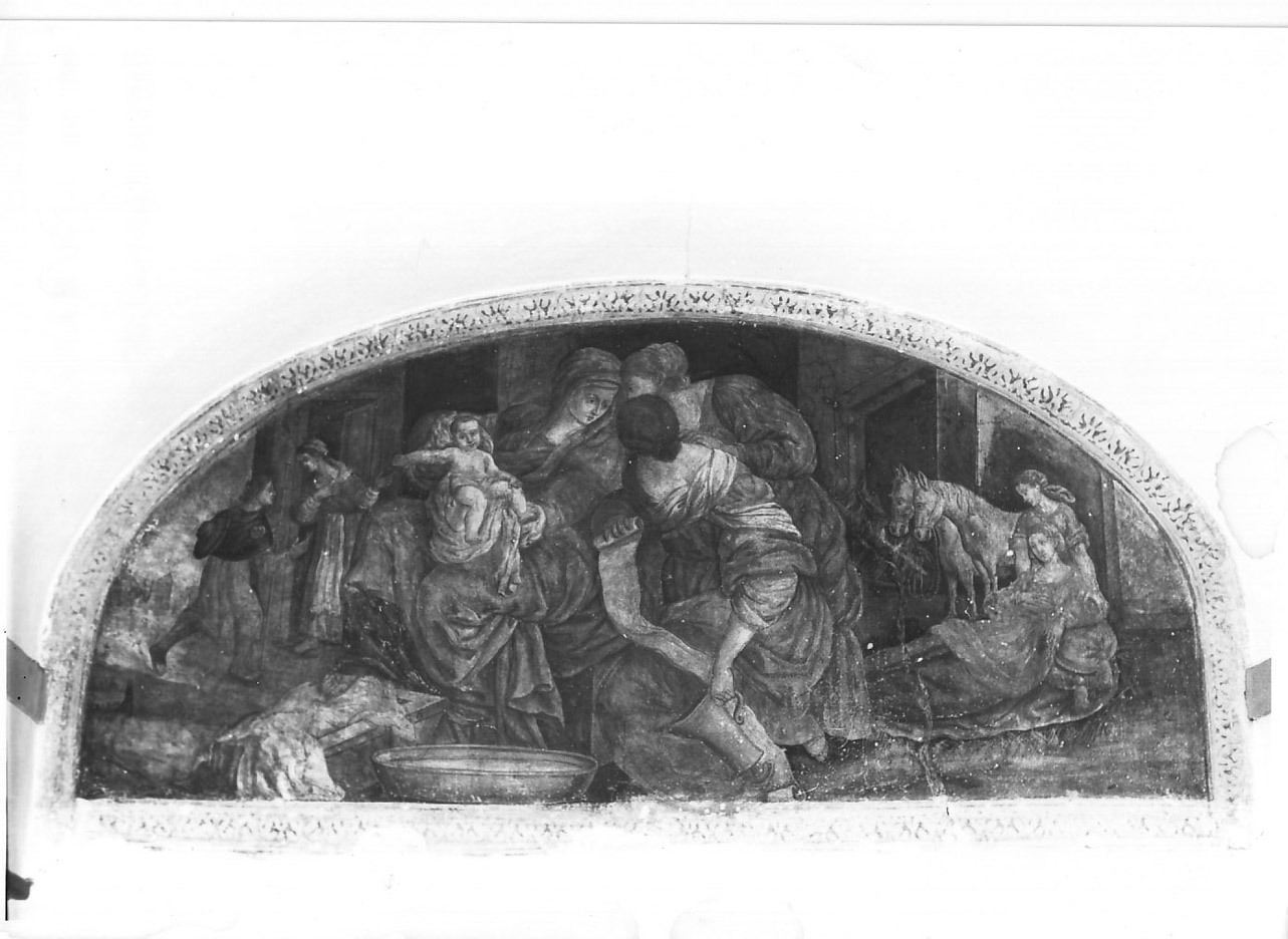 nascita di San Francesco d'Assisi (dipinto, opera isolata) - ambito Italia centrale (seconda metà sec. XVII)