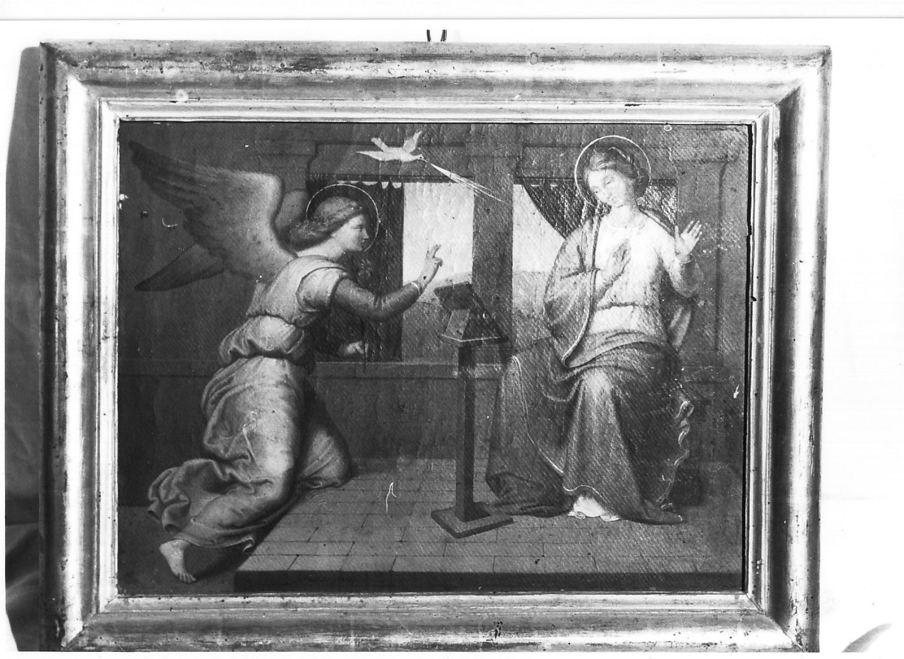 Annunciazione (dipinto, opera isolata) di De Rodhen Francesco (metà sec. XIX)