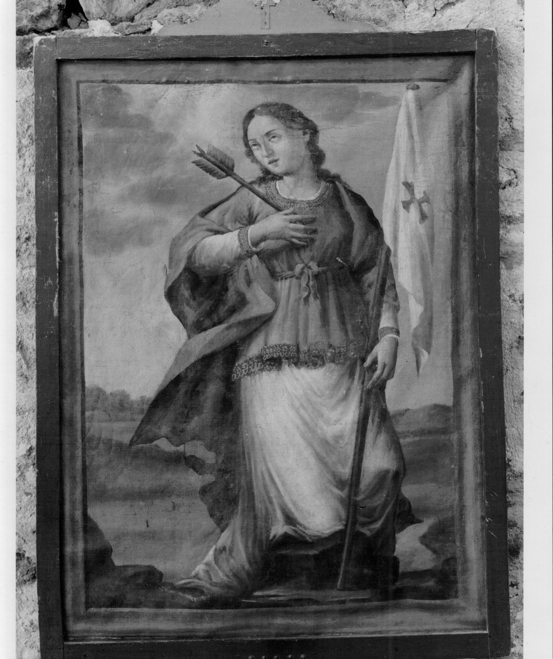 Sant'Orsola (dipinto, elemento d'insieme) - ambito umbro (sec. XVIII)