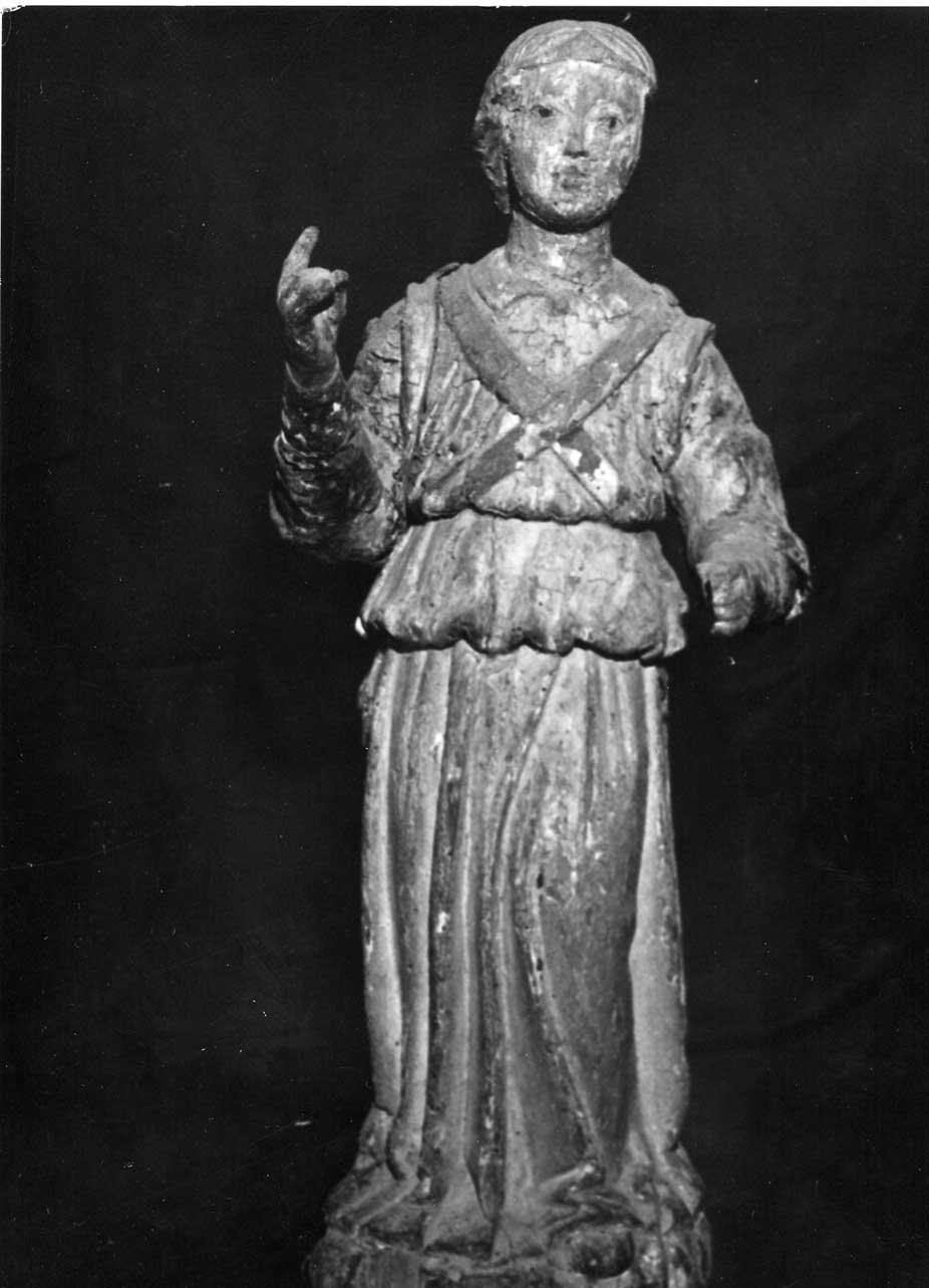 arcangelo Gabriele (statuetta, opera isolata) - bottega Italia centrale (sec. XIII)