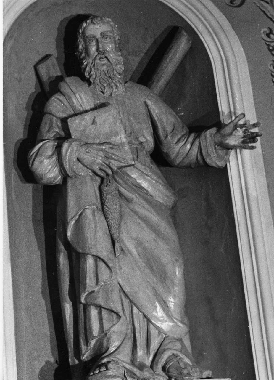 Sant'Andrea (statua, ciclo) - bottega Italia centrale (sec. XVIII)
