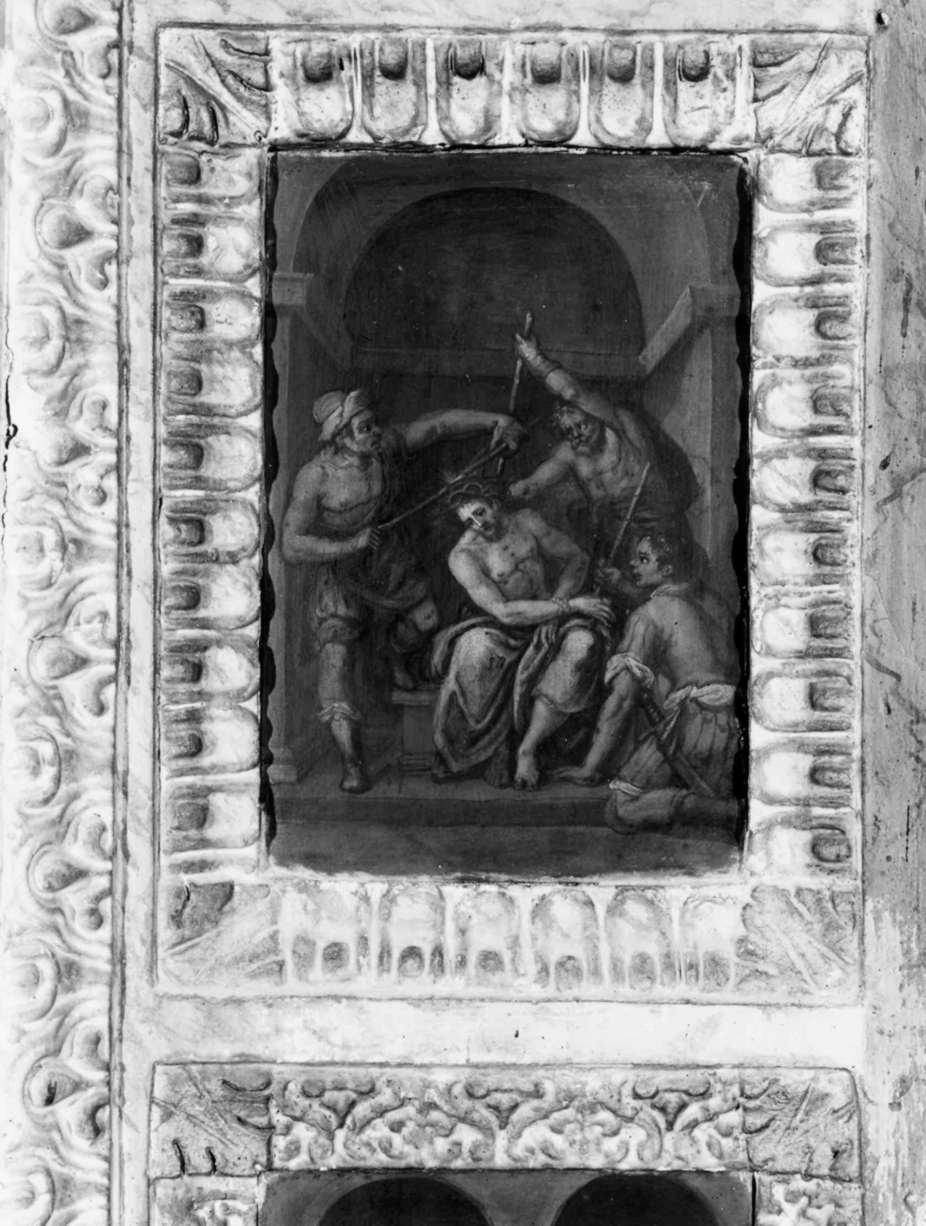 Gesù schernito dai soldati, Ecce Homo (dipinto, elemento d'insieme) - ambito Italia centrale (fine sec. XVI)