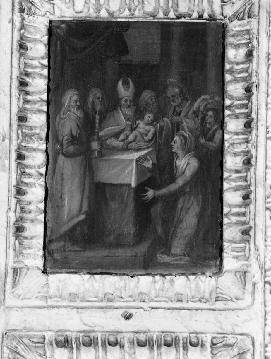 presentazione di Gesù al tempio (dipinto, elemento d'insieme) - ambito Italia centrale (fine sec. XVI)