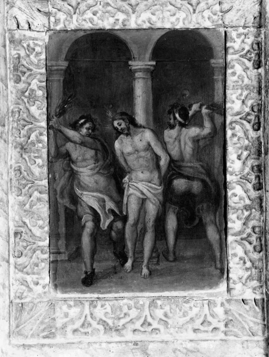 flagellazione di Cristo (dipinto, elemento d'insieme) - ambito Italia centrale (fine sec. XVI)