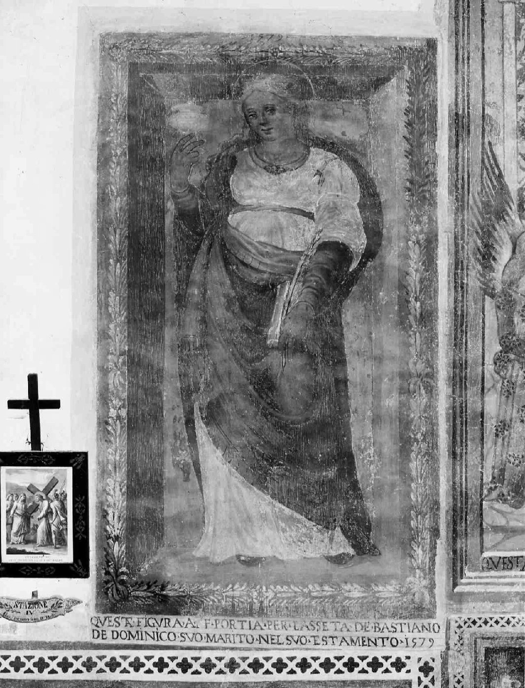 Santa Maria Maddalena (dipinto, complesso decorativo) di Angelucci Camillo di Gaspare (maniera) (seconda metà sec. XVI)