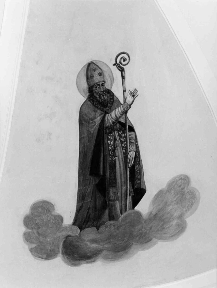 San Severino vescovo, Santo vescovo (dipinto, ciclo) - ambito umbro-marchigiano (inizio sec. XX)