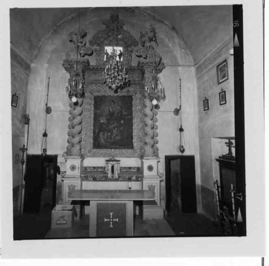 mostra d'altare, complesso decorativo - bottega umbra (sec. XVIII)