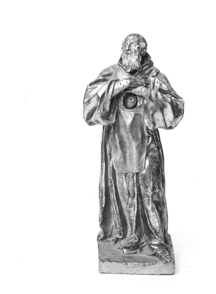San Francesco di Paola (reliquiario - a statuetta) - bottega romana (primo quarto sec. XVIII)