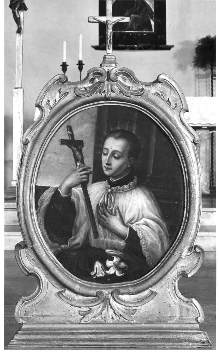 San Luigi Gonzaga (quadro d'altare) - ambito umbro (metà sec. XVII)